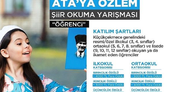 Küçükçekmece Belediyesi’nin ödüllü yarışmaları başlıyor