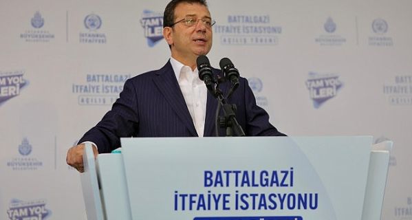 TBB ve İBB Başkanı Ekrem İmamoğlu, Sultanbeyli ve çevre ilçelere hizmet verecek Battalgazi Mahallesi İtfaiye İstasyonu’nu hizmete açtı