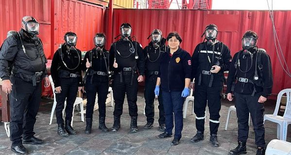 Tuzla Kent Konseyi’ne gönüllü itfaiyecilik eğitimi