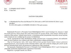 İstanbul Valiliğniden Cuma Namazı Uyarısı