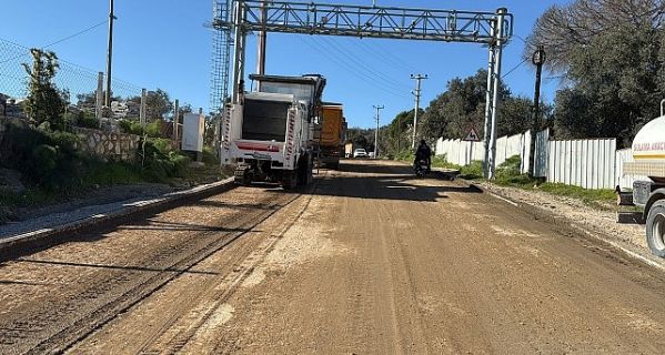 Büyükşehir’den Bodrum’a 28 Milyonluk Yol Yatırımı