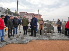 Gaziemir’in yollarında yoğun çalışma