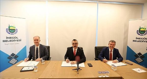 İnegöl Belediyesi İle Milli Eğitim’den Öğrenciler İçin Protokol