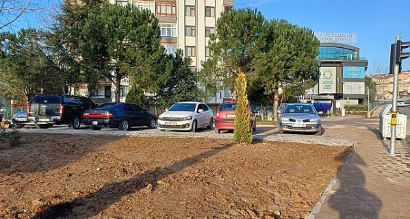 Kuruçeşme’de otopark alanı yenilendi