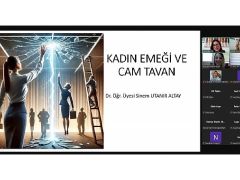  EÜ Sağlık Bilimleri Fakültesinde “Kadın Emeği ve Cam Tavan” Söyleşisi düzenlendi