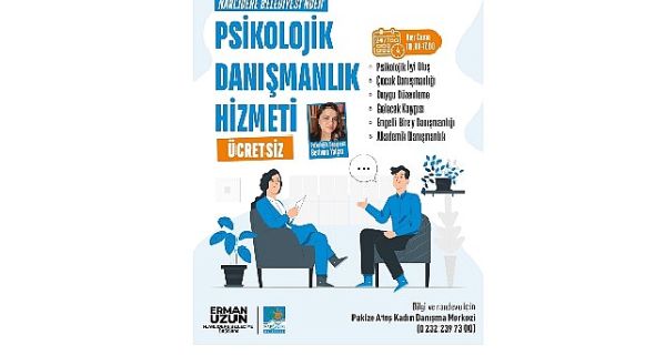 Narlıdere belediyesi’nden, ücretsiz psikolojik danışmanlık hizmeti 