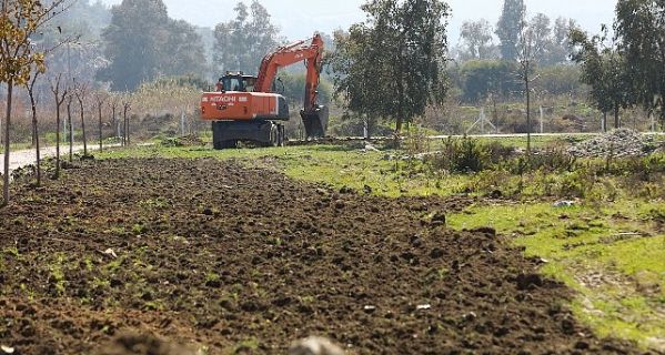 Pamucak Rekreasyon Alanı’nda Çalışmalar Hızla Devam Ediyor