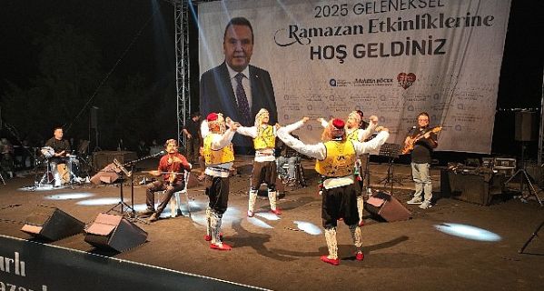Ramazan etkinliklerinde Burdurlular ve Çanakkaleliler gecesi
