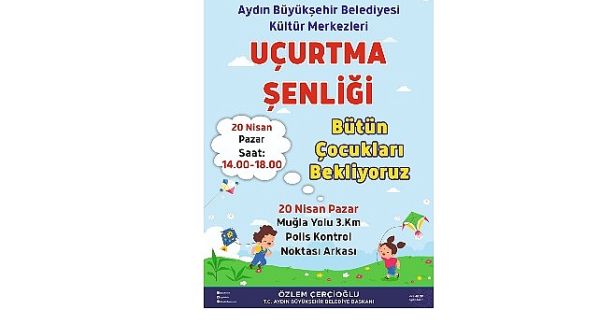 Başkan Çerçioğlu, tüm çocukları uçurtma şenliğine davet etti