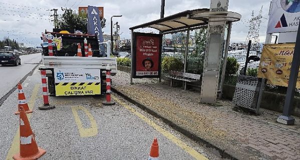 Büyükşehir’den yaya yollarına konforlu dokunuş