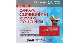 Çankaya, Cumhuriyet Roman ve Öykü Günleri Başlıyor