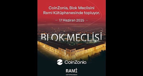 CoinZonia Medya Grubu, Blok Meclisi ile kripto ekosistemini Rami Kütüphanesi’nde buluşturuyor