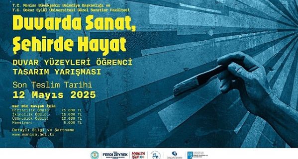 Manisa’nın Duvarları Genç Sanatçılarla Şekillenecek