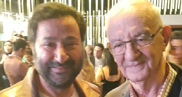 Metin Yıldırım “Baldız” Filminin Galasında Atilla Dorsay ile Buluştu