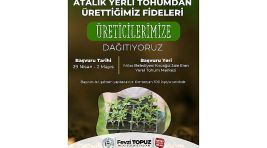 Milas Belediyesi Ata Tohumlarını Yaşatmak Amacıyla Sebze Fidesi Dağıtımı Gerçekleştirecek