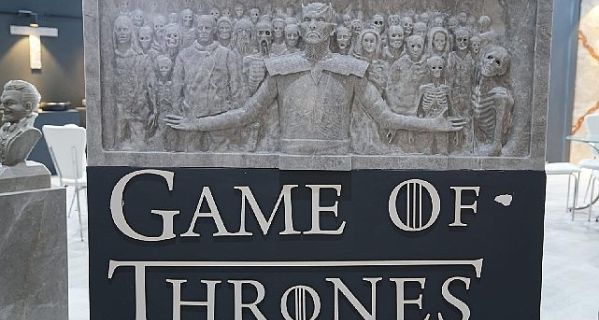 Sanatın mermerle buluştuğu stantlar çok beğenildi