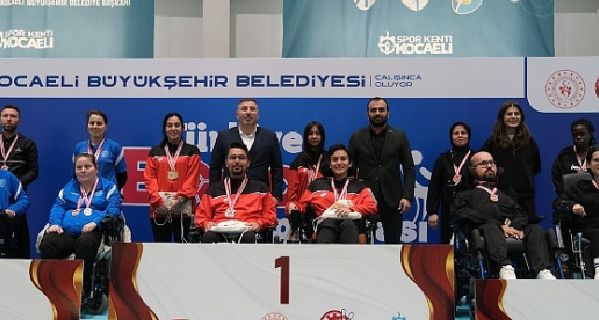 Türkiye Boccia Şampiyonası’nda Kocaeli rüzgarı esti