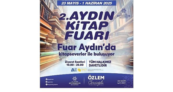 2. Aydın Kitap Fuarı, Fuar Aydın’da Başlıyor