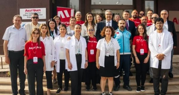 AKUT Vakfı’ndan Hatay’da Sağlık Hizmetlerine Destek