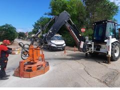 Baca ve ızgaralar asfalta sıfır hale getiriliyor