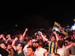 Büyükşehir Final Four heyecanını dev ekrana taşıdı