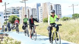Çiğli’de pedallar doğa için döndü