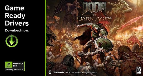 DOOM: The Dark Ages, Empyreal, Deedlee Doo! Carkour! ve The Elder Scrolls IV: Oblivion Remastered DLSS Teknolojisiyle Artık Daha Güçlü!