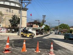 Gebze köylerinde hummalı yol çalışması
