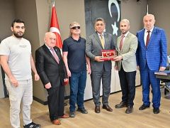 Genel Sekreter Burak Deste, dernek temsilcilerini ağırladı