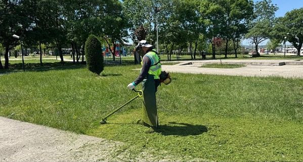 Kartepe’de Yeşil Alanlara Düzenli Bakım