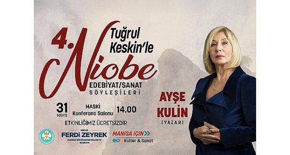 Niobe Edebiyat Söyleşileri Ayşe Kulin’i Ağırlayacak