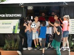 Spor İstasyonları’nın ikincisi de açıldı