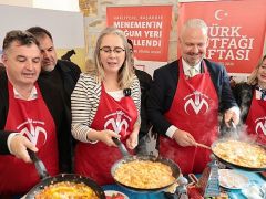 Türk Mutfağı Haftası’na Menemen damgası!