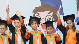 Ahlatlıbel’de Çankayalı Çocukların Mezuniyet Sevinci