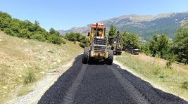 Alanya’nın yayla yollarında yaz mesaisi