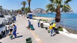 Başkan Çerçioğlu’ndan Kuşadası’nda Çevre Seferberliği