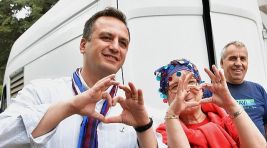 Başkan Eşki Karadeniz rüzgarına eşlik etti