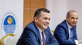 Başkan Özyiğit, mahalle muhtarıyla bir araya geldi