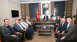 Başkan Şadi Özdemir’den Marmarabirlik’e hayırlı olsun ziyareti
