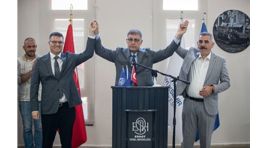 Başkan Tugay ESHOT personeliyle bayramlaştı