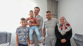 Başkan Zeyrek’ten Küçük Ali’ye Bayram Sürprizi