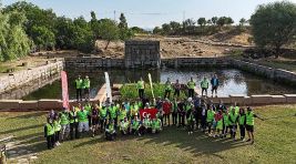 Bisikletseverler Konya Büyükşehir’in Yeni Oluşturduğu Tarihi Rotada Pedal Çevirdi