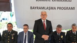 Burhaniye’de Bayramlaşma Töreni Yapıldı