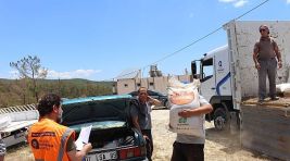Büyükşehir’den çiftçilere gübre desteği