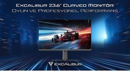 Casper Excalibur 23.6″ Curved Monitör’ünü Satışa Sundu
