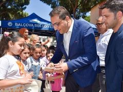 Çocuklara geri dönüşümün önemi anlatıldı