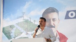 Dikili’de anlamlı park açılışı : Orkut Baysal adıyla yaşayacak