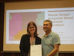 Ege Üniversitesinde “Vokal Süsleme Teknikleri” Workshopu