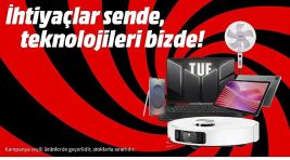“İhtiyaçlar Sizde, Teknolojileri MediaMarkt’ta” Kampanyası ile teknoloji alışverişinin tam zamanı!