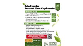 İnegöl Belediyesi 5 Farklı Alanda Personel Alımı Yapacak